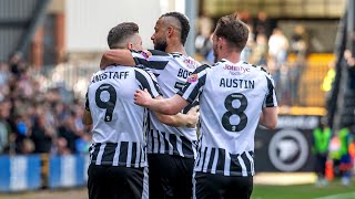 HIGHLIGHTS  NOTTS COUNTY 30 HARROGATE TOWN [upl. by Nerval757]