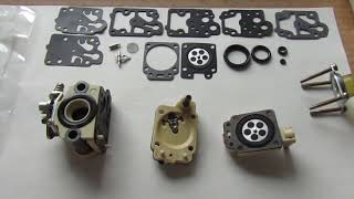 Walbro WY carburetor amp parts kit [upl. by Rellia]