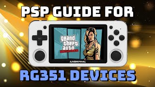 PSP Guide for RG351 Devices [upl. by Belinda]