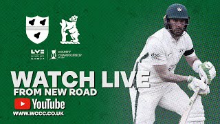 LIVE 🔴Worcestershire CCC 🍐 v 🐻 Warwickshire CCC  Day 4 [upl. by Aric]