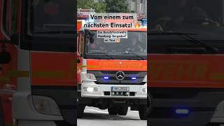 Mit Dauerpressluft über die Kreuzung zum Einsatz 🔥 einsatzfahrzeug einsatzfahrt hamburg viral [upl. by Ambrosia603]