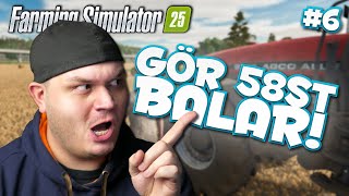 GÖR 58ST HALMBALAR  Farming Simulator 25  6 [upl. by Dessma926]