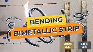 Which way does a bimetallic strip bend when heated [upl. by Bee]