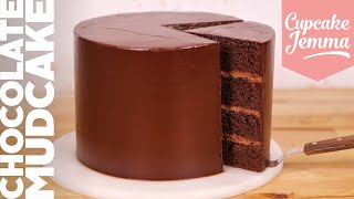 The Ultimate Chocolate Layer Cake Recipe  Cupcake Jemma [upl. by Cirred]