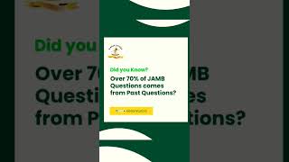 🎯 70 of JAMB questions come from past questions 📚 score high 🚀 JAMBPrep ExamTips derocktutors [upl. by Bary]