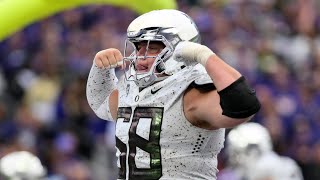 New Las Vegas Raiders OL Jackson PowersJohnson Highlights  Senior Bowl [upl. by Buckels]