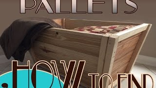 Where to Find Pallets Health Caution and Know How [upl. by Noneek99]