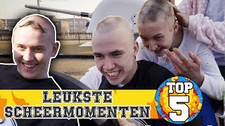 TOP 5  LEUKSTE SCHEERMOMENTEN  KAAL OF KAMMEN [upl. by Austreng]