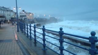 Waves at Porthcawl 4th Jan 2014 08 30 [upl. by Joscelin]