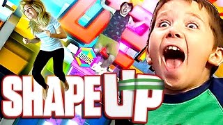 Shape Up Quick Play Challenges  Multiplayer Gameplay [upl. by Fulvia]