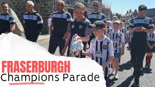 Fraserburgh Champions Parade  4th June 2022 [upl. by Mika]