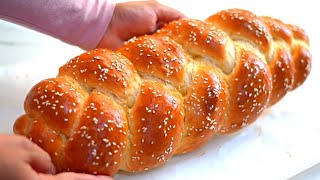 How to make Beautiful Braided Bread  Soft Braided Bread Recipe in less than 2 hours [upl. by Crandale]