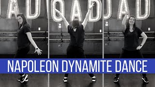 NAPOLEON DYNAMITE Dance Moves DANCE VIDEO WITH MIRROR [upl. by Cyrill]