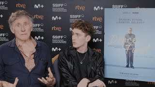 Entrevista James Marsh Gabriel Byrne y Fionn OShea Dance First Sección Oficial 2023 [upl. by Anawek957]