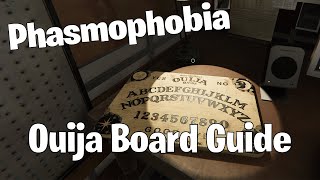 Ouija Board Guide For Phasmophobia 2024 [upl. by Sille]