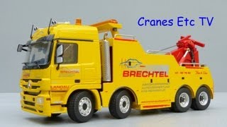 Conrad Brechtel Masterlift  MercedesBenz Actros Recovery Truck Review [upl. by Htnamas]