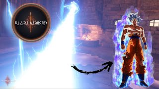 I became Goku in blade and sorcery vr [upl. by Tarrel]