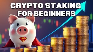 Crypto Staking for Beginners 2024 How to Earn Passive Income Safely with Staking Platforms [upl. by Saretta]