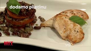 Piletina sa pesto pasuljem  Kuhinjica [upl. by Moberg561]