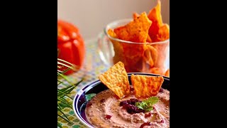 Cranberry Hummus  How to Make Hummus Thats Better Than StoreBought  Easy Hummus Recipe  Acekool [upl. by Crowns]