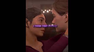 Ellie And Dinas Love is Beautiful 4k  The Last Of Us Part II  Shorts [upl. by Aydidey]