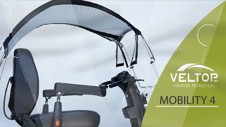 VELTOP MOBILITY 4  Elektromobile Regen Kälte Sonnen Schutz [upl. by Zoller]