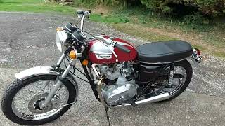 1978 TRIUMPH BONNEVILLE T140E FOR SALE WALK ROUND AND START UP [upl. by Autry]