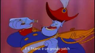 Non Cè Al Mondo Un Amico Come Te CON TESTO  Aladdin 2 Il Ritorno Di Jafar [upl. by Auhsohey102]