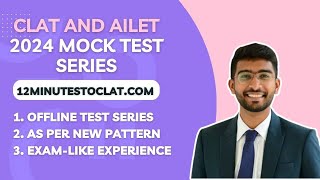 CLAT and AILET 2024 Offline Mock Test Series I CLAT New Pattern 120 questions I Free Delivery [upl. by Clarabelle]