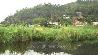 Beautiful Loktak Lake and its surrounding areas [upl. by Lonnard]