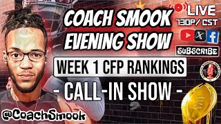 2024 CFP Rankings Week 1 The Road to the Playoffs W Coach Smook [upl. by Suzi60]