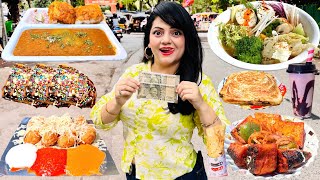 Rs 1000 Mumbai Street Food Challenge  Food Challenge [upl. by Betz]