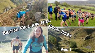 British Fell and Hill Relays 2024  Part 1  Leg 1 and some leg 2  featuring Trollers Gill [upl. by Chelsie]