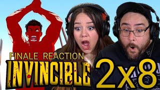 Invincible 2x8 REACTION  quotThought You Were Strongerquot  Episode 8 Season Finale [upl. by Dylane]