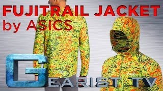 ASICS FUJITRAIL PACKABLE JACKET REVIEW  Gearistcom [upl. by Toinette]