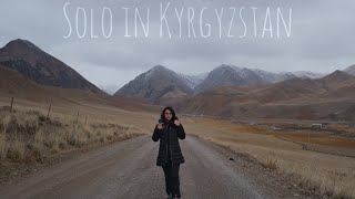 Solo in Kyrgyzstan  Burana tower Tokmok Naryn Kyrchyn [upl. by Gayn]