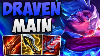 CHALLENGER DRAVEN MAIN SOLO CARRIES HIS TEAM  CHALLENGER DRAVEN ADC GAMEPLAY  Patch 1411 S14 [upl. by Itisahc281]