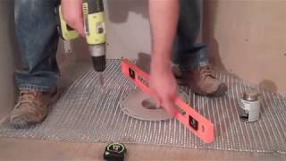 Shower Drain Installation  Connect to Plumbing  Trugard Direct [upl. by Ggerc]