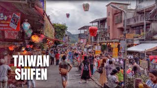 Shifen Old Street Taiwan Walking Tour【2019】十分老街台灣徒步旅行【2019】아주 오래된 거리 대만【2019】 [upl. by Truelove]