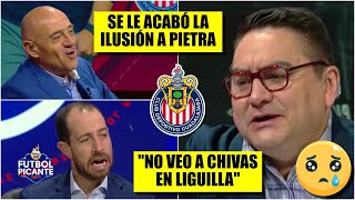 Pietrasanta PERDIÓ FE en CHIVAS NO CREE que Guadalajara pueda meterse en LIGUILLA  Futbol Picante [upl. by Sievert]