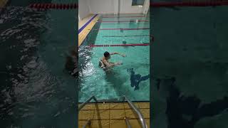 자유형 연습방법 1swimming freestyleswimming [upl. by Ahnavas]