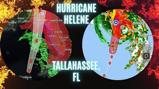 Hurricane Helene Tallahassee FL [upl. by Aikcin567]