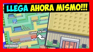 🔥 Como ir a CIUDAD FUCSIA en POKEMON ROJO FUEGO 2021 FÁCIL 🌆🚴‍♀️ [upl. by Adachi178]