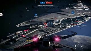 Star Wars Battlefront II  Starfighter Assault  Resurgent Star Destroyer Unknown XBOX ONE [upl. by Rania]