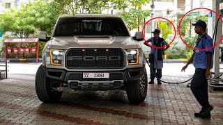 Ford Raptor F150 In India  Ahmedabad  From Dubai Carnet  Public reaction V6 😯 [upl. by Duester]