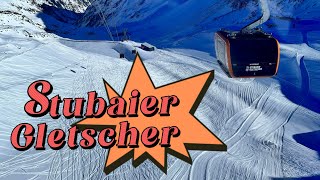 Stubaier Gletscher  Talabfahrt [upl. by Nylanej571]