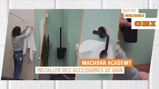 Installer des accessoires de bain  OBI [upl. by Kalina]