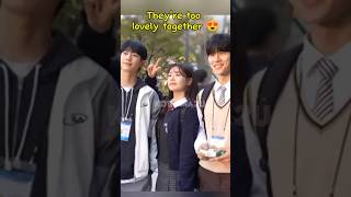 Theyre cute together🥰 lovenextdoor junghaein jungsomin 엄마친구아들kdrama netflix 정해인정소민 [upl. by Finegan]