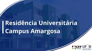 Residência universitária  Campus Amargosa [upl. by Aneral]