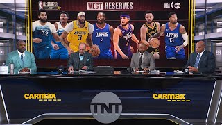 2024 NBA AllStar Reserves Announcement [upl. by Macmullin]